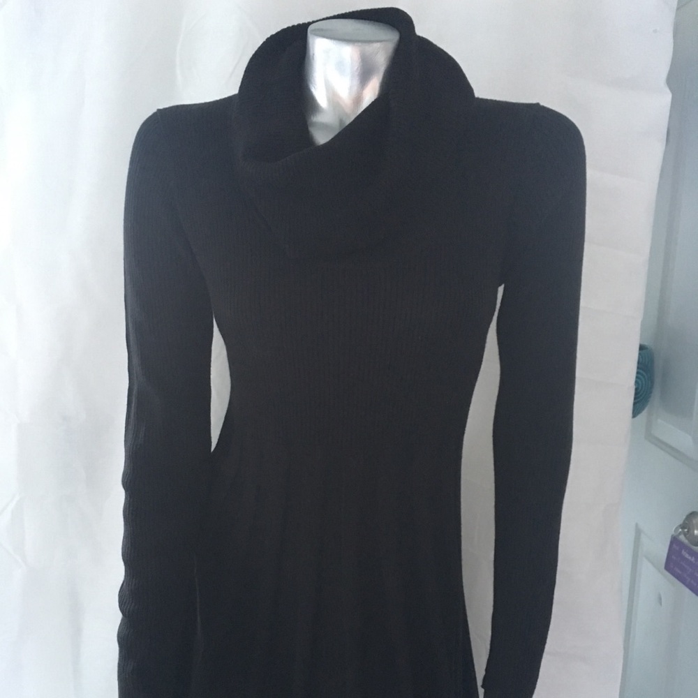 Black Calvin Klein sweater dress, size small